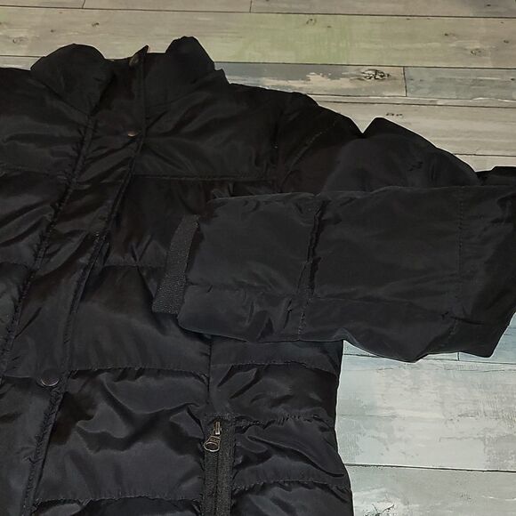 St John's Bay Black Coat sz Small - Picture 3 of 6